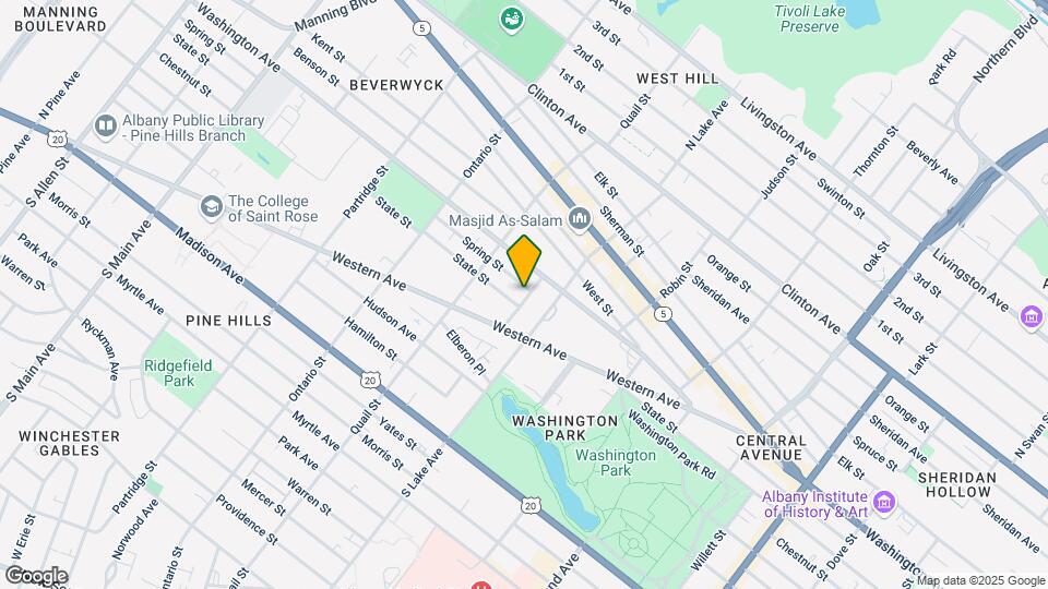 106 Spring St Map and Location Details