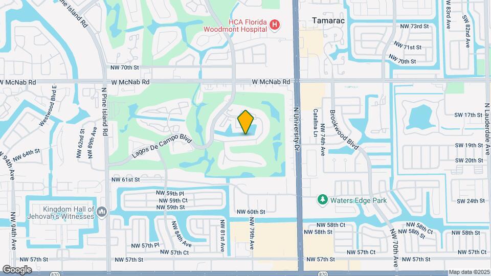 7925 S Colony Cir Map and Location Details