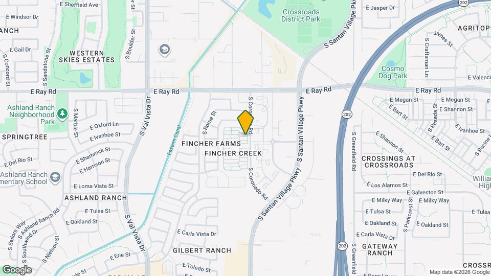 1977 E Emily Ln Map and Location Details