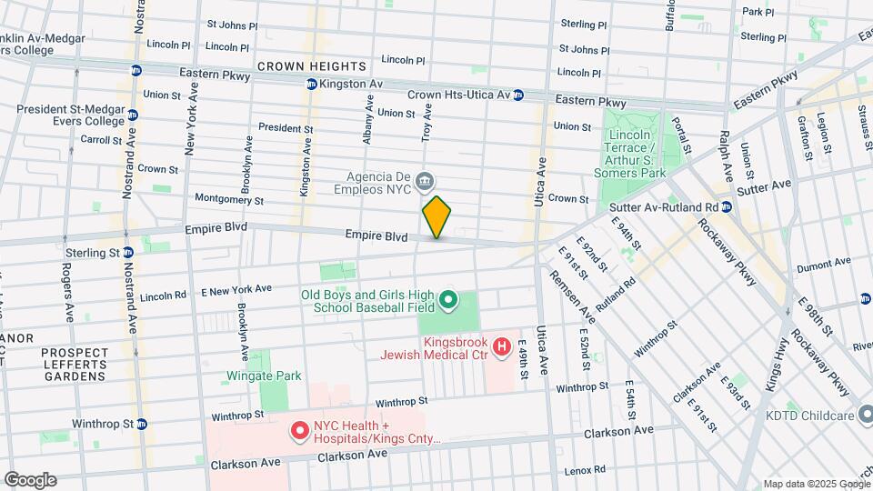 770 Empire Blvd Map and Location Details