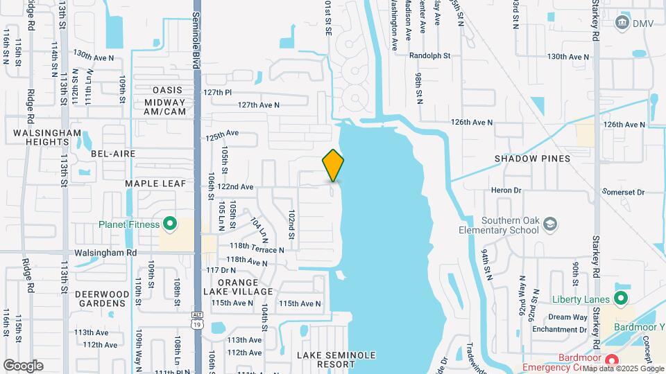 10125 Sailwinds Blvd N Map and Location Details