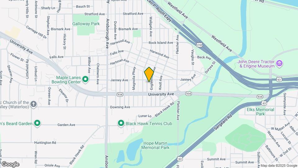 1214 Englewood Ave Map and Location Details