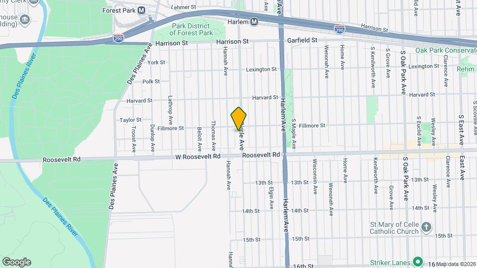 1111 Circle Ave, Unit 1111 Circle Avenue Unit 2 Map and Location Details