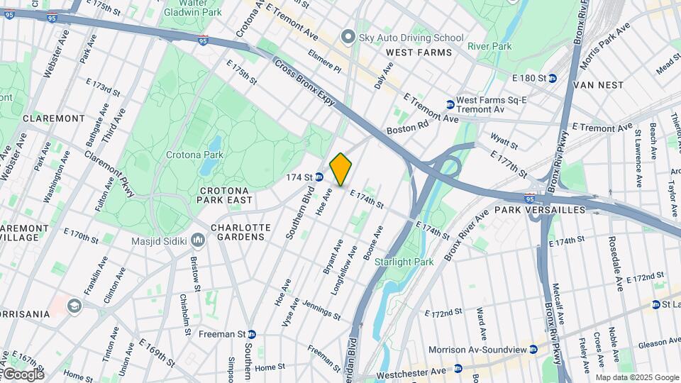1715-1717 Vyse Ave Map and Location Details