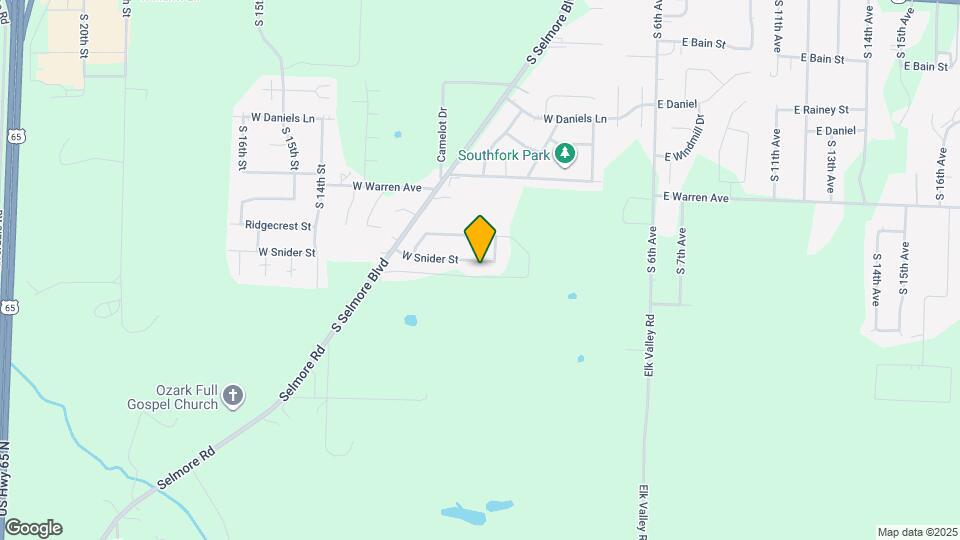 706 W Snider St Map and Location Details