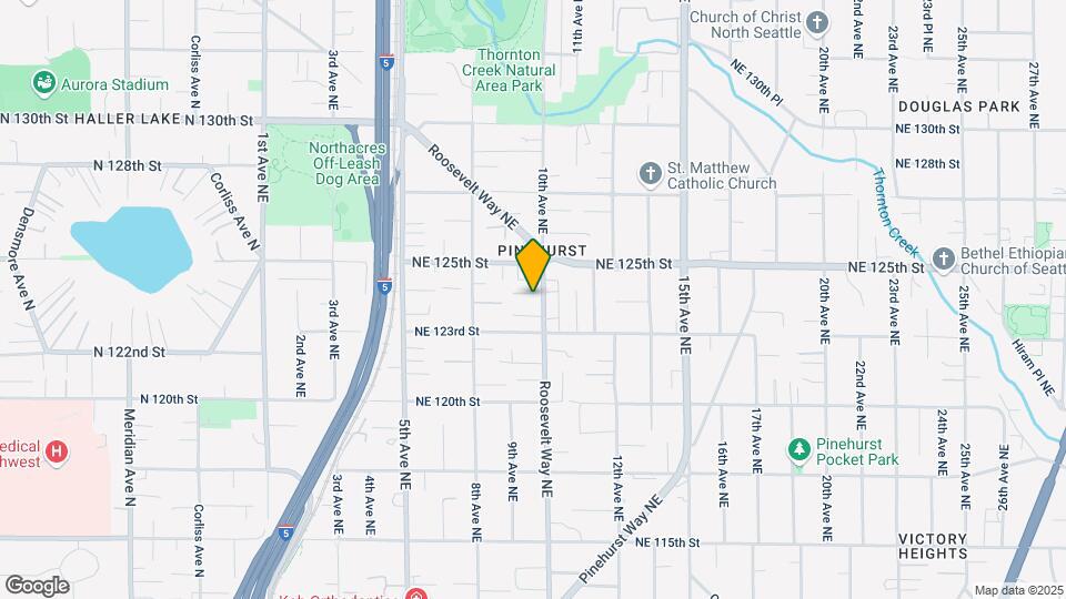 12327 Roosevelt Way NE, Unit A206 Map and Location Details