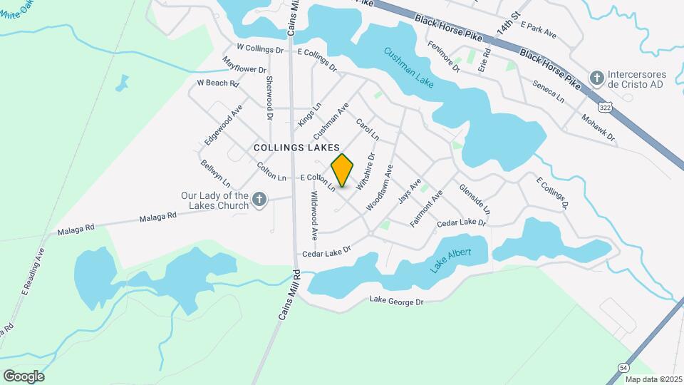 110 E Colton Ln Map and Location Details