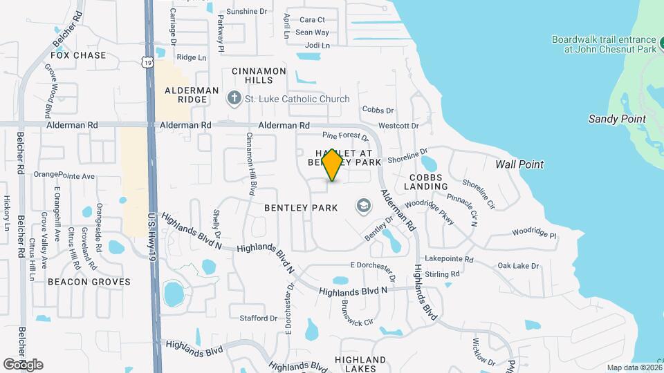 2411 Bentley Dr Map and Location Details