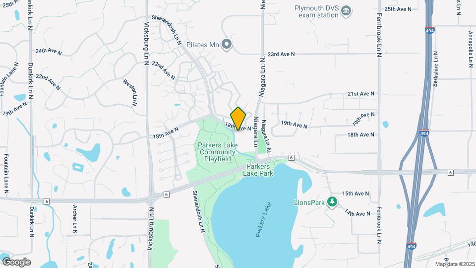 Lakeview Commons Map and Location Details