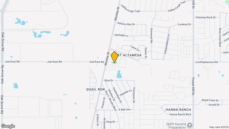 7505 Tiffany Meadows Ln Map and Location Details