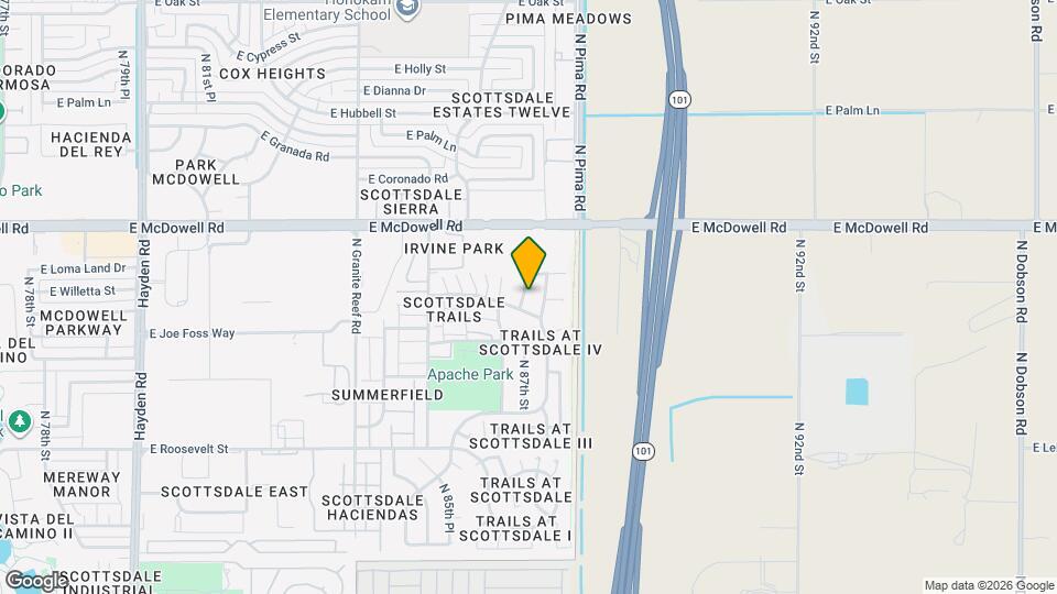 1355 N 87th St Map and Location Details
