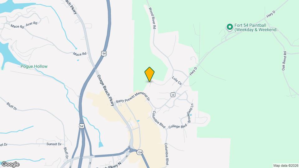 35 Osage Ridge Rd Map and Location Details