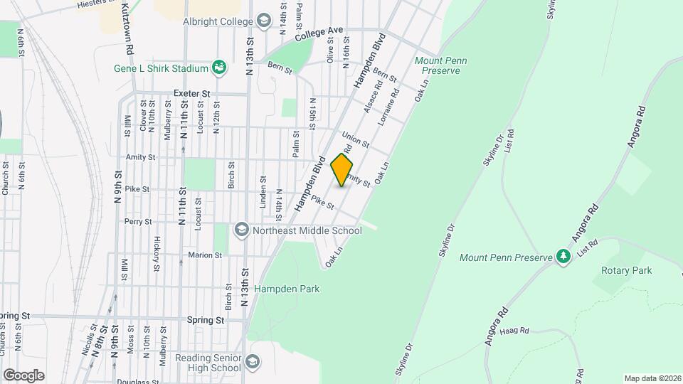 1428 Lorraine Rd Map and Location Details