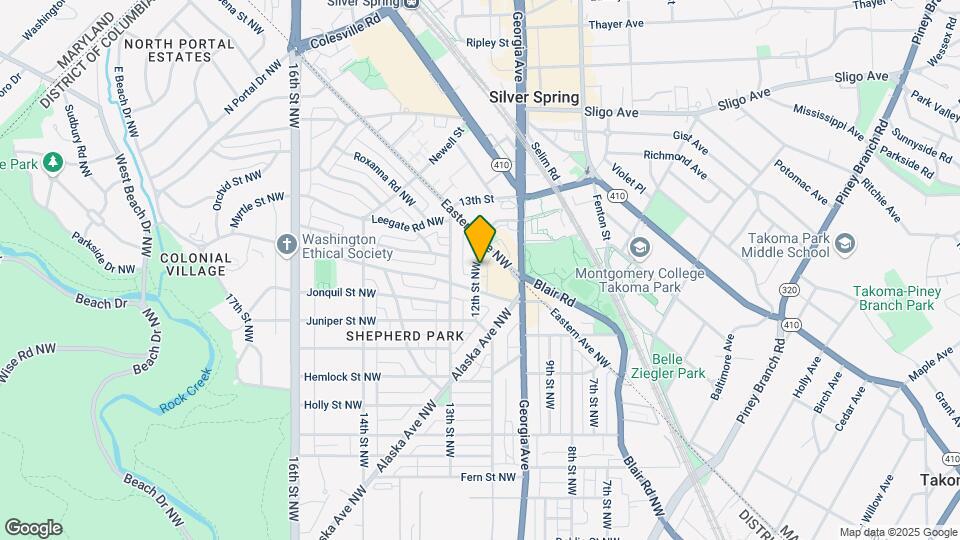 7819 12th St NW Map and Location Details
