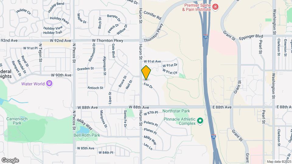 8968 Gray Fox Dr Map and Location Details