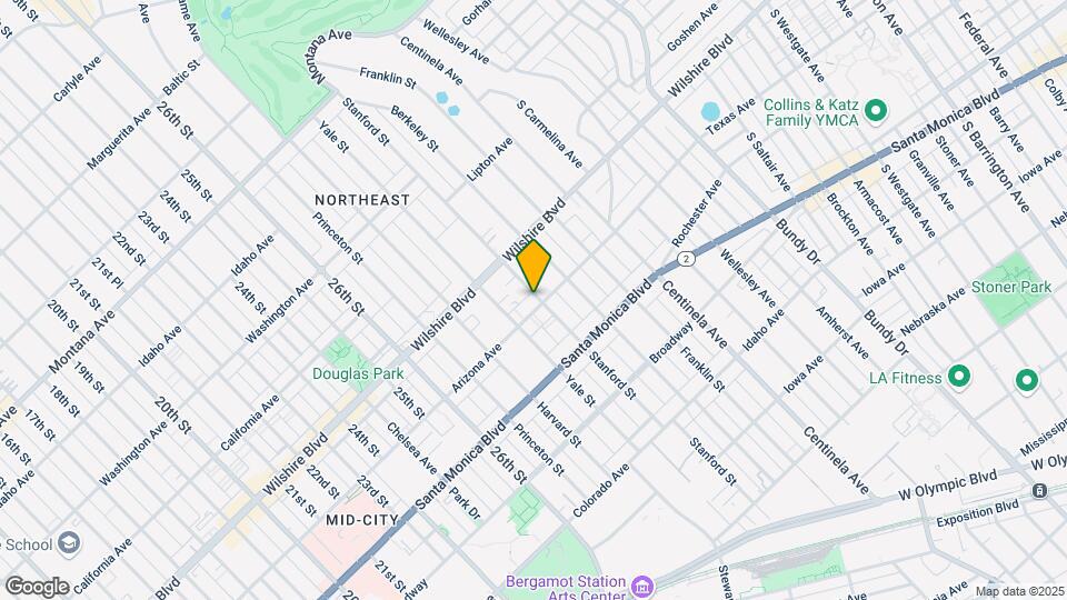 1250 Stanford St Map and Location Details