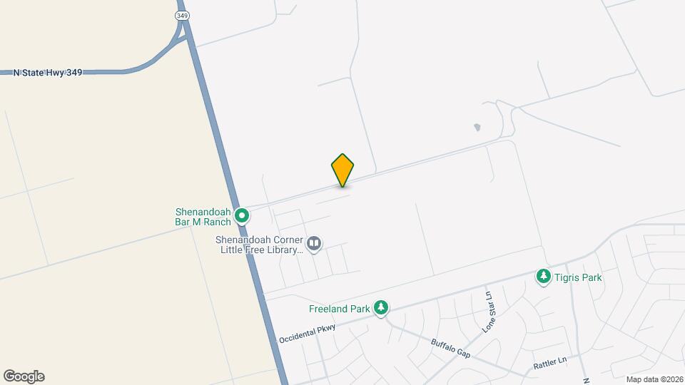 1413 Bajada St Map and Location Details