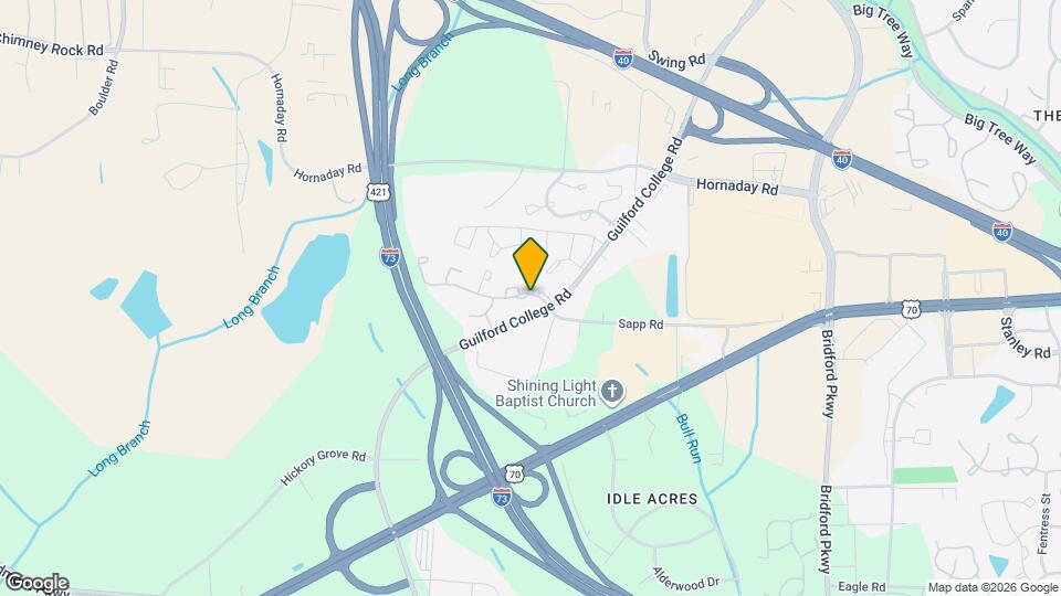 5701 Battery Dr Map and Location Details