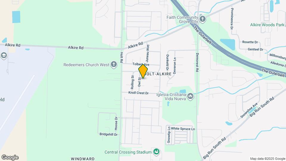 4301 Owl Ct Map and Location Details