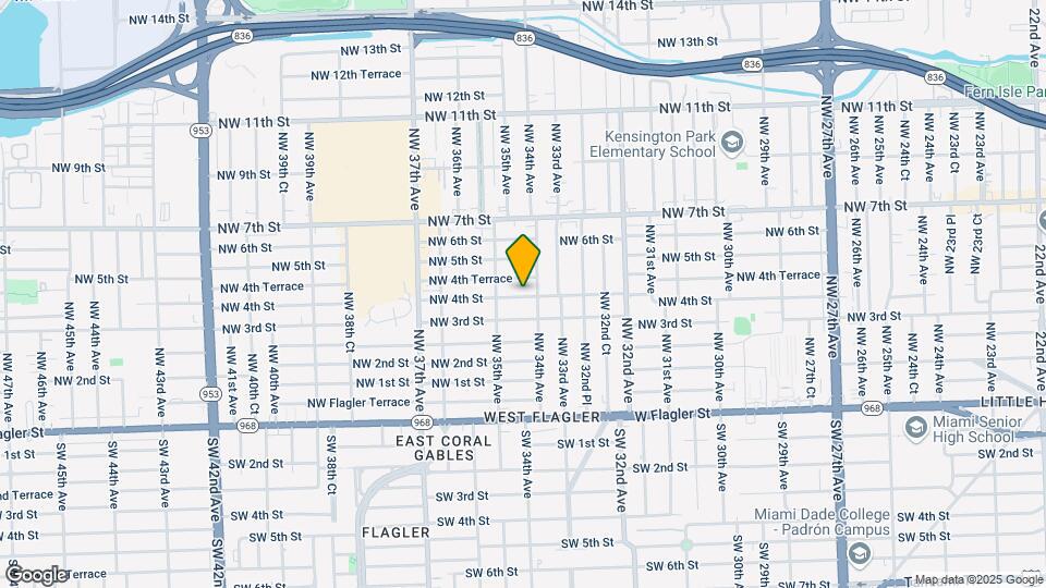 3425 NW 4th St-Unit -3425 Map and Location Details