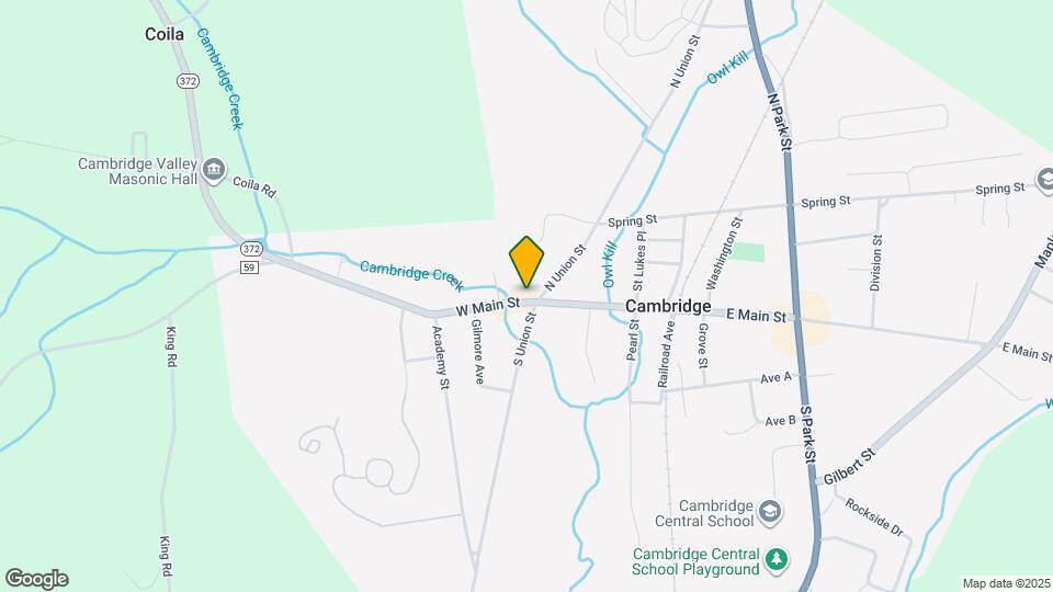 74 W Main St Map and Location Details