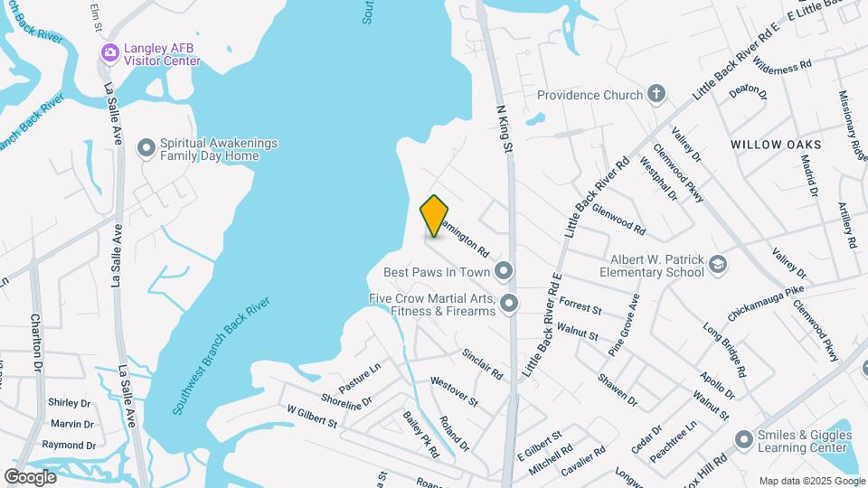 39 W Preston St Mapa y Detalles de la Ubicación