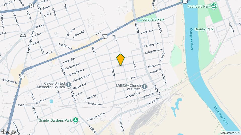 709 M Ave Map and Location Details