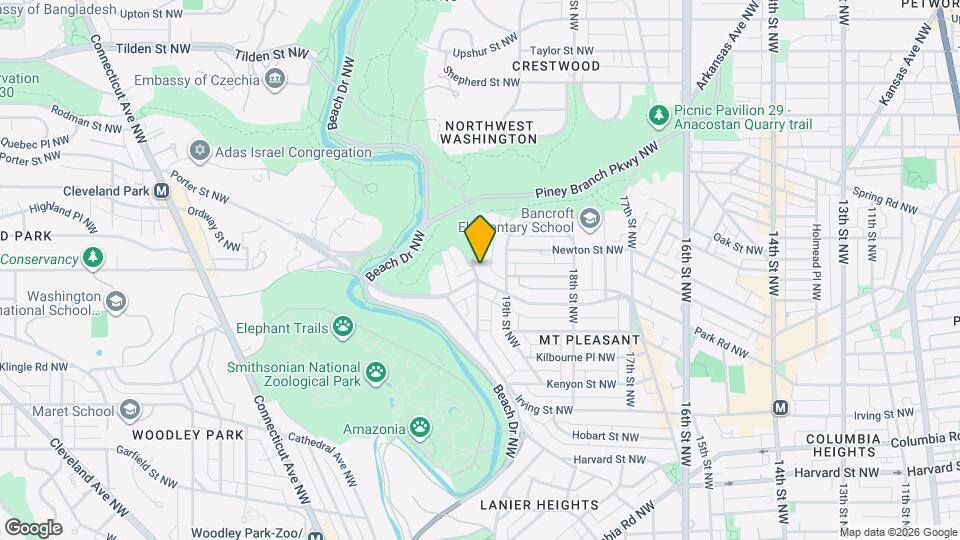 1933 Park Rd NW, Unit 2 Mapa y Detalles de la Ubicación