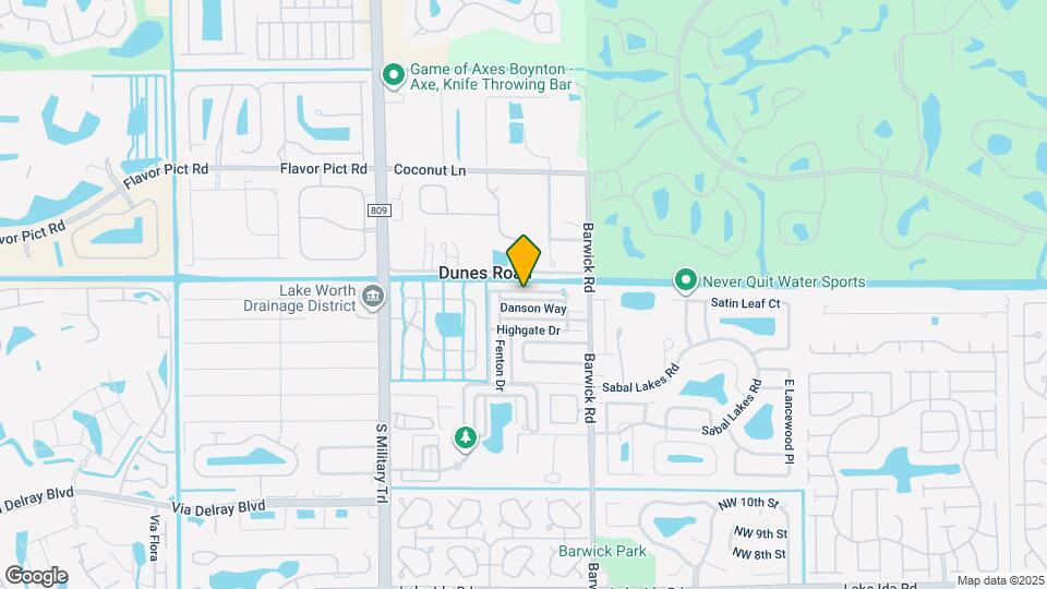 4603 Danson Way Map and Location Details