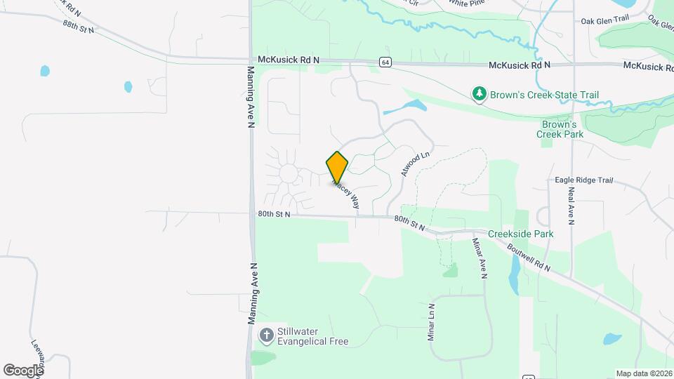 1168 Macey Way Map and Location Details