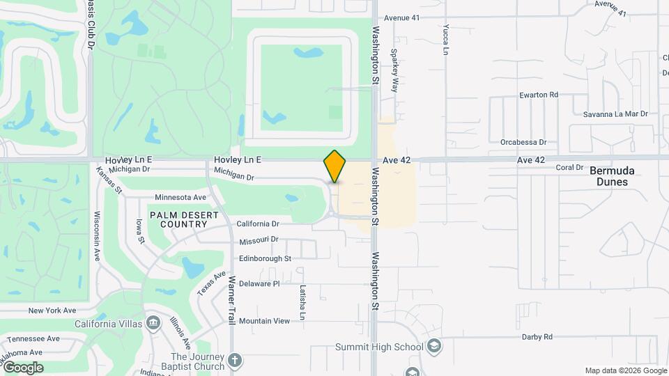 77900 Michigan Dr, Unit C7 Map and Location Details