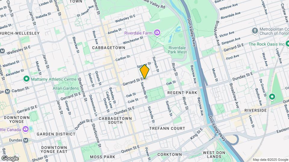 319-325 Sackville St Map and Location Details