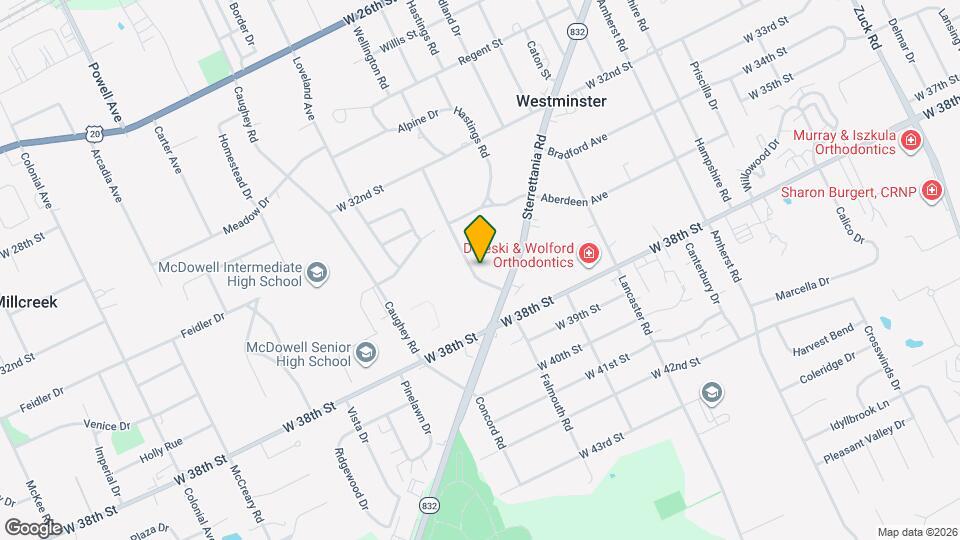 3615 Stoughton Rd Map and Location Details