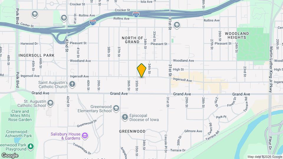 Goldfinch Lofts Mapa y Detalles de la Ubicación