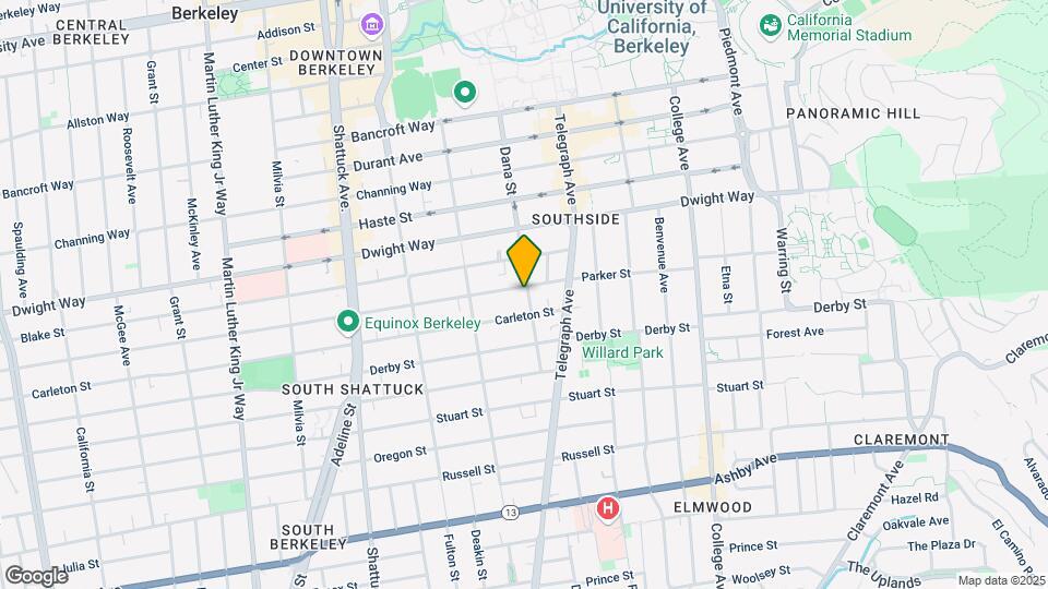 2398 Parker St, Unit 13 Map and Location Details