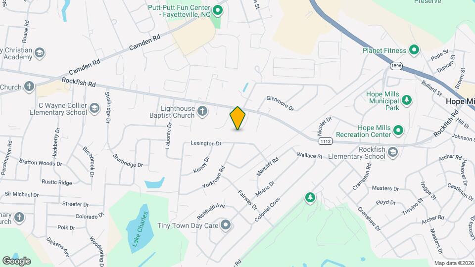 3541 Rittenour Dr Map and Location Details