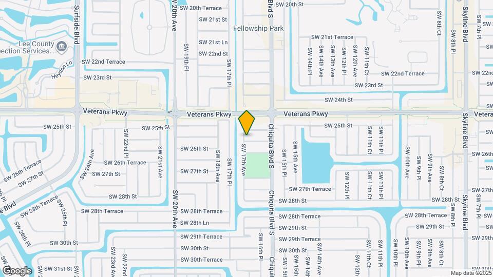 1631 SW 25th Ln Mapa y Detalles de la Ubicación