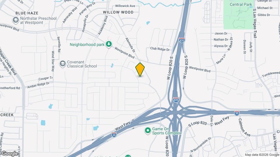 1625 Vandemere Ct Map and Location Details