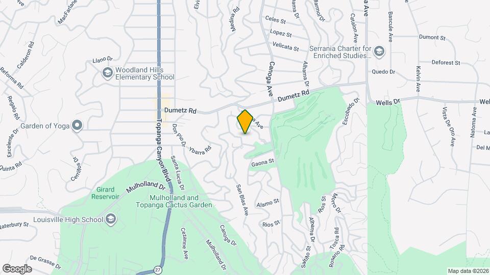 21545 Arcos Dr Map and Location Details