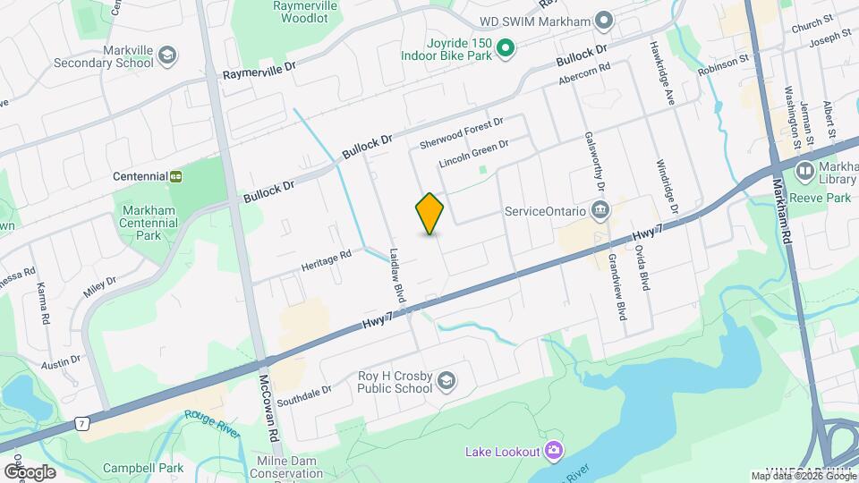 36 Sherwood Forest Dr Map and Location Details