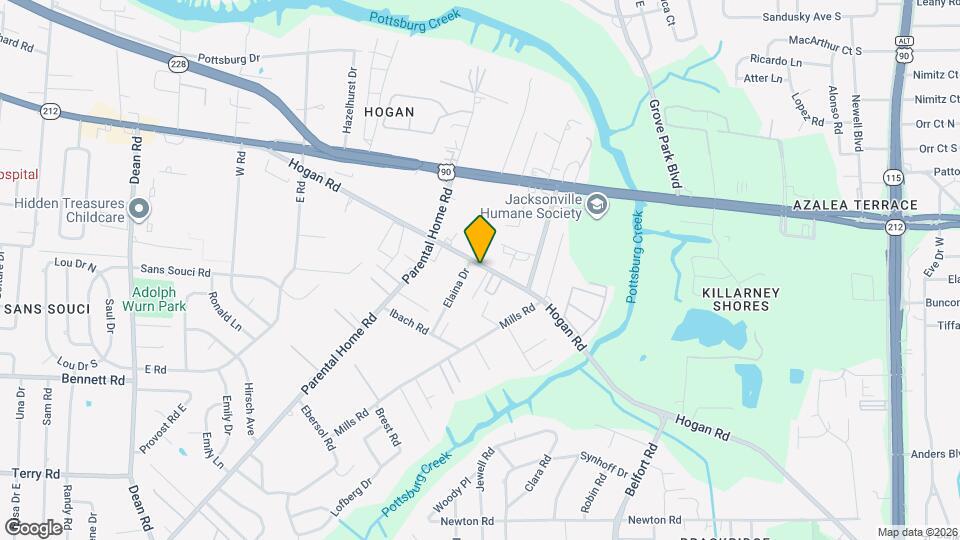 1910 Jason Scott Dr Mapa y Detalles de la Ubicación