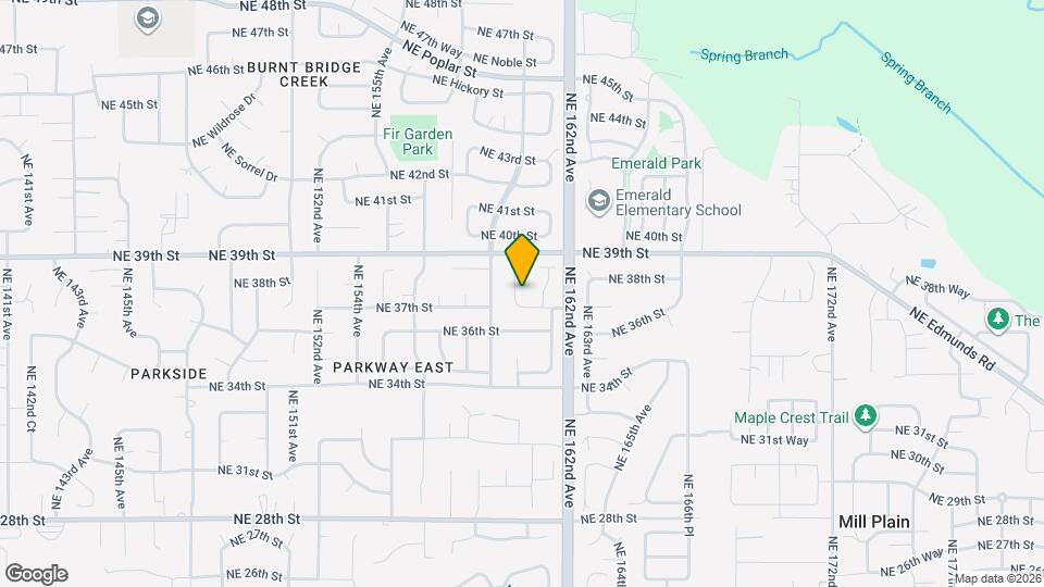 3715 NE 160th Ave Map and Location Details