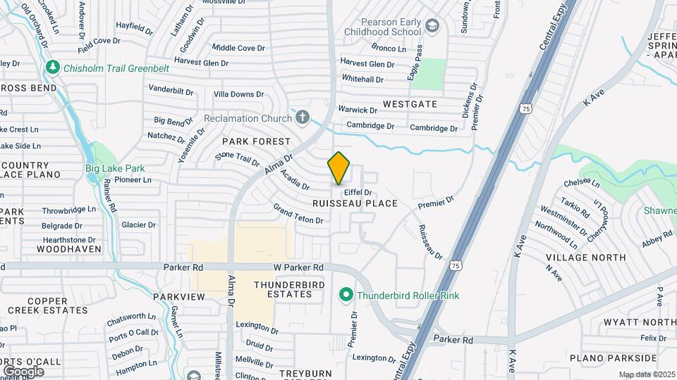 3617 Pasteur Ln Map and Location Details