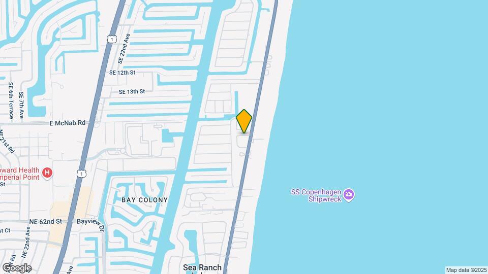 1541 S Ocean Blvd Map and Location Details