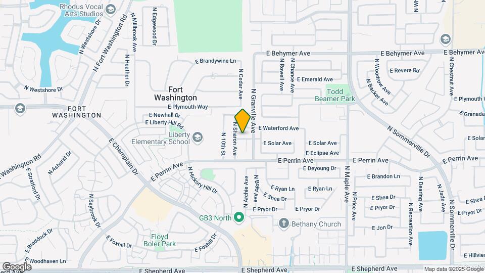 1486 E Solar Ave Map and Location Details