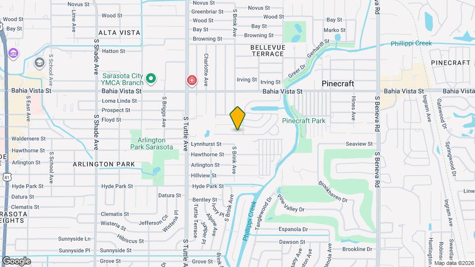 2929 Saralake Dr S Map and Location Details