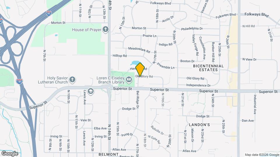 1615 Old Glory Rd Map and Location Details