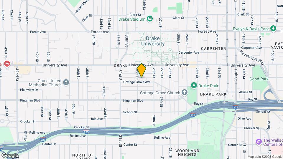 2817 Cottage Grove Ave. Map and Location Details