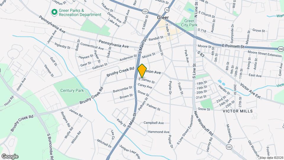 108 E James St, Unit SI ID1368861P Map and Location Details