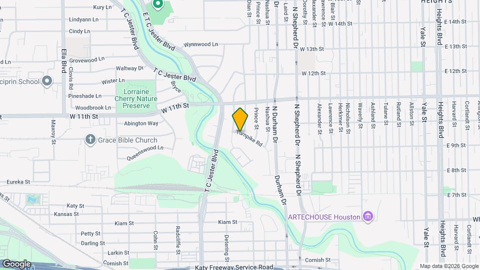 1802 Turnpike Rd Map and Location Details